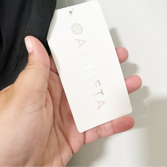 Athleta Nolita Wide Leg Black Pull On Women's Pants Size 24 - Picture 7 of 10